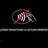 Cómo desactivar la lectura remota de una tarjeta contactless