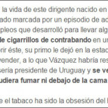 "El Mundo" publica falsa biografía de presidente electo de Uruguay copiada de blog humorístico