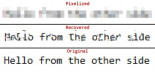 Recuperar textos, contraseñas y rostros de imágenes pixeladas con mosaicos es posible (y a veces fácilmente).