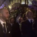 Arengas franquistas y gritos "por la cruz de los caídos" en la Semana Santa de Castellón