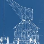 14 Gruas de Rueda medievales existentes en Europa; Catedrales y Puertos
