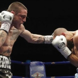 Kerman Lejarraga, campeón de Europa welter al ganar por KO al inglés Skeete