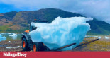 Un iceberg de 15.000 kilos sale desde Groenlandia hasta Málaga