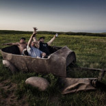 Boxeadores antes y después del combate
