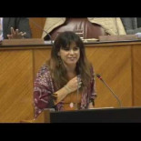 Teresa Rodríguez enseña su nómina y pide que se priorice la emergencia social frente al pago de las dietas