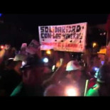 Los mineros entran en Madrid / #NocheMinera