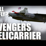 Un helitransporte de SHIELD teledirigido desde el que despegan y donde aterrizan (más o menos) aviones teledirigidos