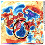 Importante cambio del tiempo para la semana que viene: lluvia, nieve y frio