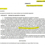 El PSOE quiere acabar con el anonimato en Internet