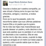 Reflexión del padre de una de las fallecidas en el Madrid Arena