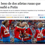 Desmontando el beso de las rusas en el pódium
