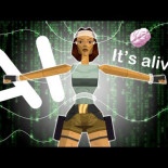 Creando una Lara Croft consciente de si misma que juega al Tomb Raider. (ENG)