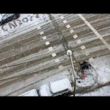 Curling en la nevada de Barcelona