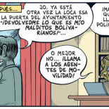 Viñeta de Bernardo Vergara. "Mal Perder"