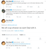 Elon Musk: "¡Daremos un golpe (de estado) a quien queramos! Aceptadlo" [Hemeroteca]