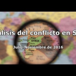 Análisis del conflicto en Siria (Jul-Nov 2016)