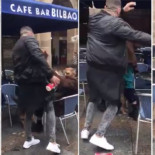 Denuncian en la redes una agresión ultra en el centro de Bilbao