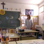 La escuela concertada se niega a quitar el crucifijo de clase