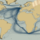 Mapas: Rutas comerciales de España, Gran Bretaña y Holanda entre 1750 y 1800
