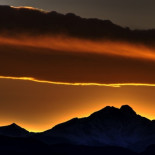 Colores de las nubes durante el atardecer [28 fotografías]