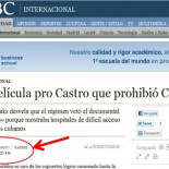 Diario ABC publica noticia falsa después de desmentida