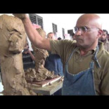 Demostración de escultura