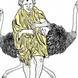 La increíble peripecia del niño que se crió con los avestruces