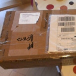 Haciendo cola en un estanco para exportar jamones