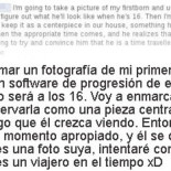 Cómo convencer a tu hijo de que es un viajero en el tiempo