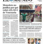 Portada Mañana en EL MUNDO