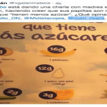 "Vergüenza", "lamentable": indignación por un gráfico de Nestlé sobre azúcares