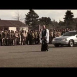 Despedida a un militar neozelandés por parte de sus compañeros con una gran haka