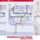 Se maquilla el plano de Metrovalencia para aparentar cuatro líneas nuevas