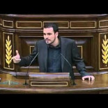 Alberto Garzón le dice al ministro Cristobal Montoro "Usted es la rana que se deja picar por el escorpión"