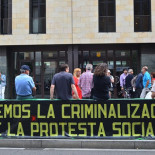 La policía imputada por la carga del 2F niega haber golpeado a nadie