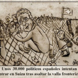 Políticos españoles intentado entrar en Suiza