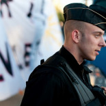 Galería fotográfica sobre el desalojo con gases lacrimógenos en la Bastilla