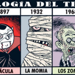 Viñeta de Vergara sobre la nueva generación literaria del terror [HUMOR]
