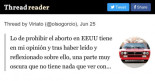 Hilo sobre prohibición del aborto en EE.UU
