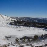 Laguna Glaciar de Sierra Cebollera, la laguna blanca de Soria