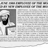 Joe Pasidaro, empleado del mes de la CIA por matar a antiguo empleado del mes de la CIA